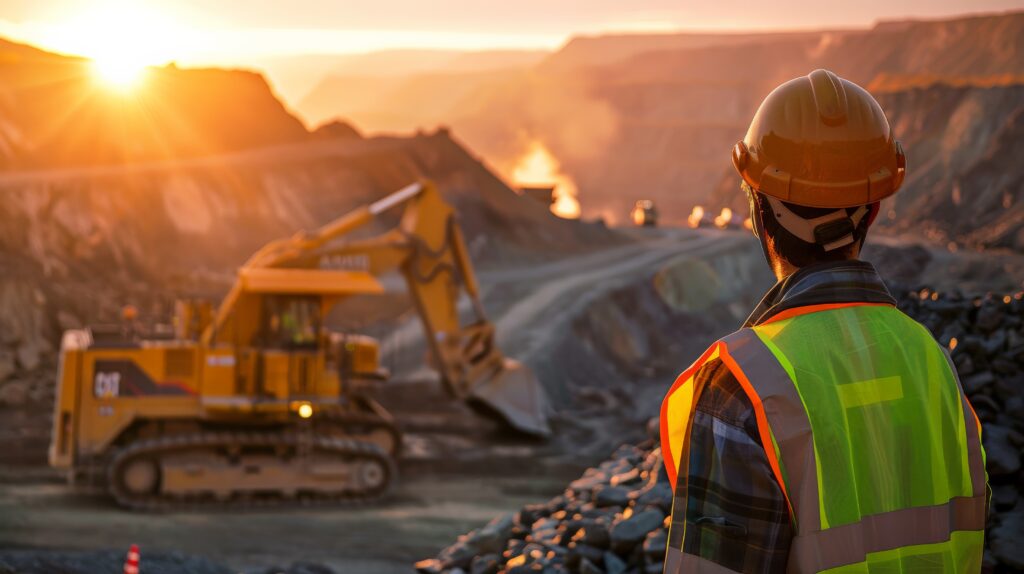an image of a licensed demolition contractor on site